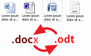 Abrir documentos word docx en OpenOffice