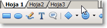 Insertar una nueva hoja con tan sólo un clic en Calc