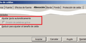 Calc vs Excel: Ajustar texto en una celda en Calc