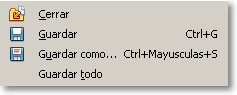 Atajos de teclado en OpenOffice.org