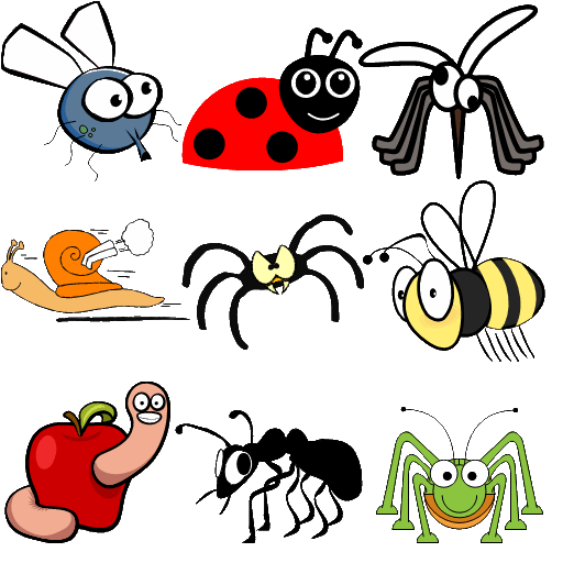 ClipArt Caricaturas de Animales 04 SVG para OpenOffice y LibreOffice