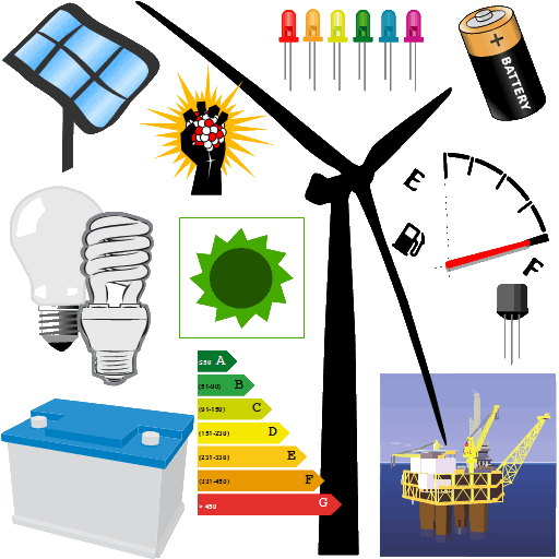 ClipArt Energía SVG para OpenOffice y LibreOffice