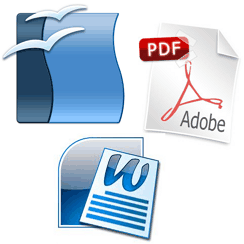 MultiSave - Guarda a la vez en formato MS Office, PDF y OpenOffice - LibreOffice