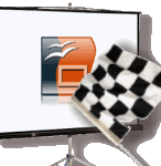 Iniciar una presentación OpenOffice Impress en modo Visor