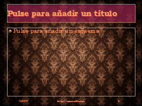 Plantilla Papel Pintado años 70 para Impress