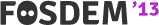 Apache OpenOffice en FOSDEM 2013 Bruselas
