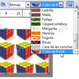 Crear rellenos bitmap personalizados en OpenOffice.org