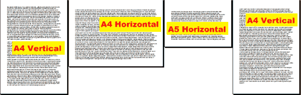 Insertar páginas en horizontal entre páginas en vertical