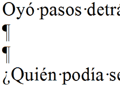 Eliminar saltos de párrafo sobrantes en OpenOffice Writer
